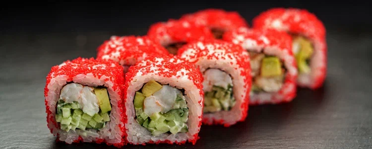 Калифорноя с креветкой