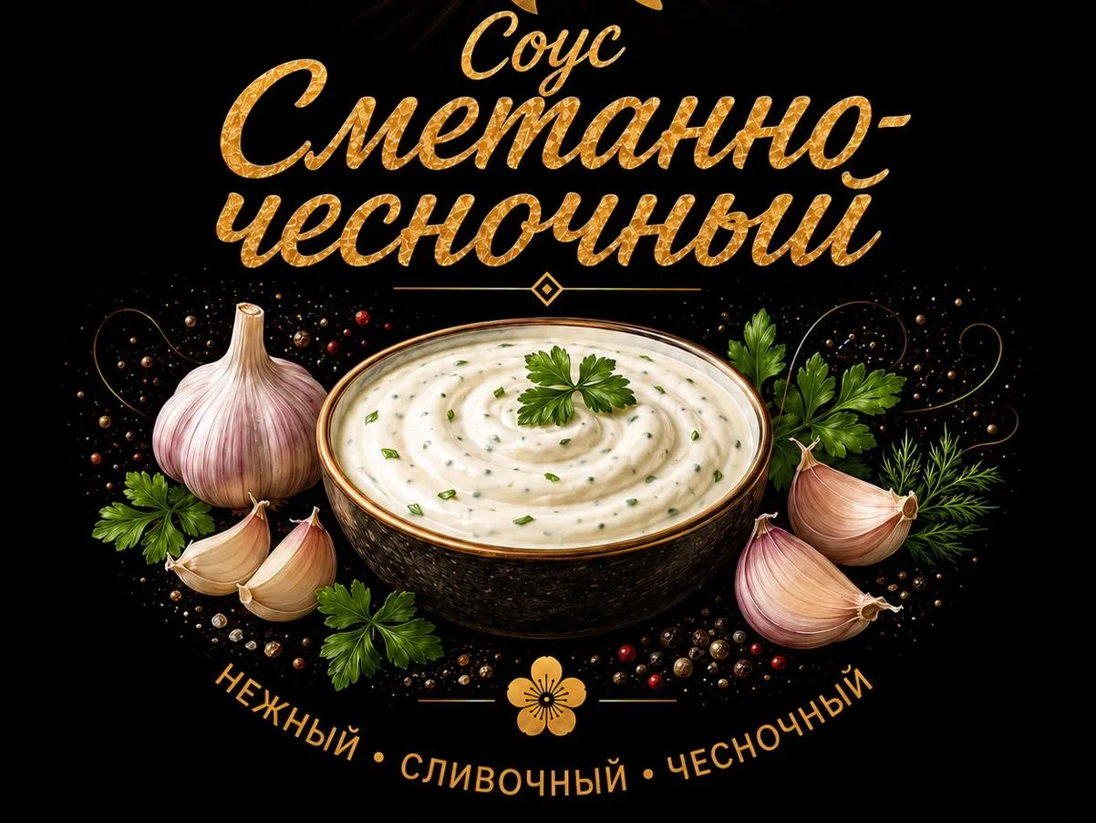 Соус Белый чесночный