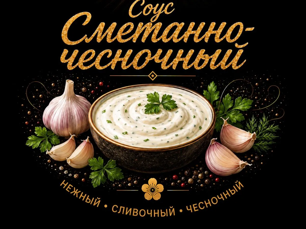 Соус «Белый чесночный» (бесплатный)